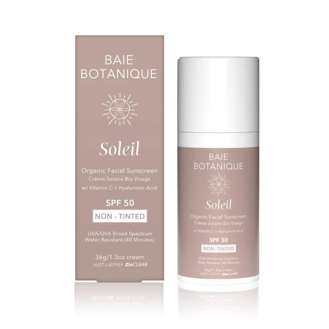 Baie Soleil Gesichts-Sonnenschutz Sunscreen Baie Botanique EU | Organic and Vegan Skincare 