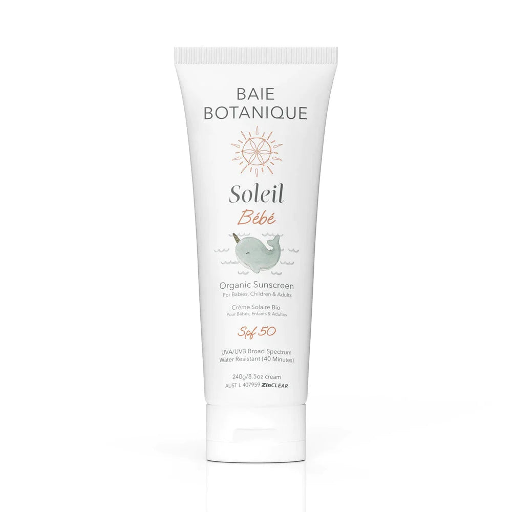 Baie Botanique Soleil Baby-Sonnenschutz Sunscreen Baie Botanique EU | Organic and Vegan Skincare 240g 