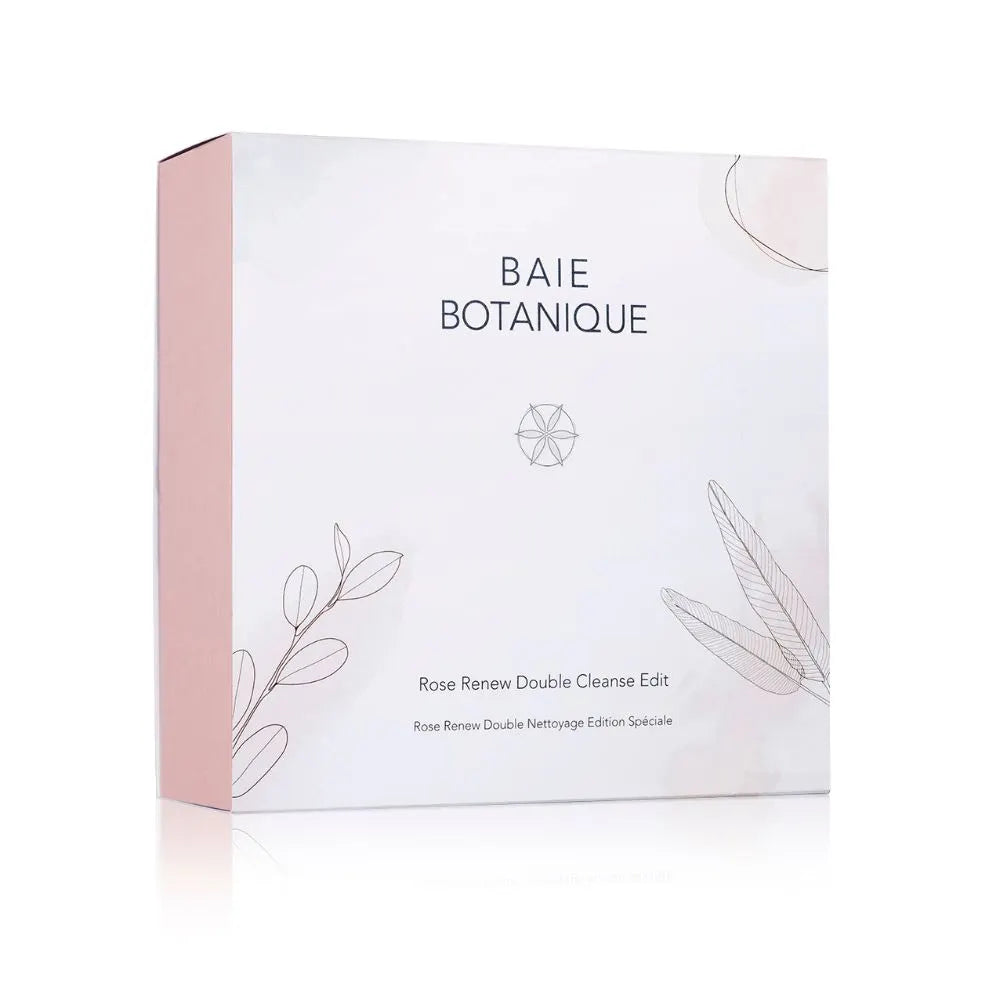 Rose Renew Doppelreinigung-Retusche Baie Botanique EU | Organic and Vegan Skincare 